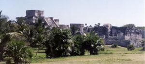 The Maya ruins at Tulum are a short day trip away on the mainland from your beachfront lodgings.